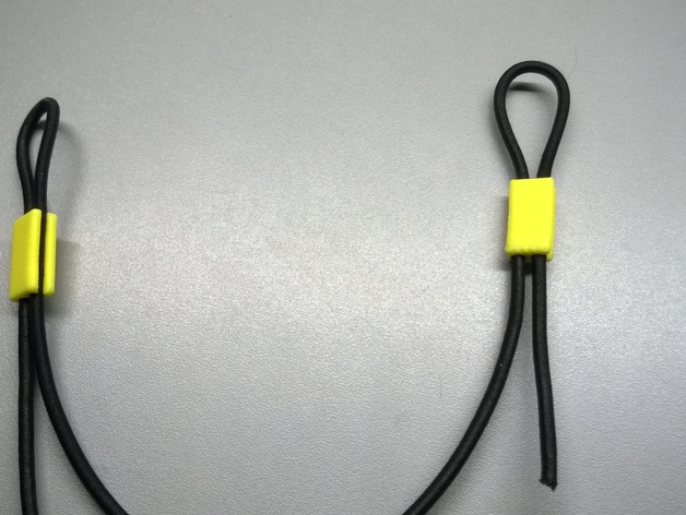 Bungee cord clip (3mm)